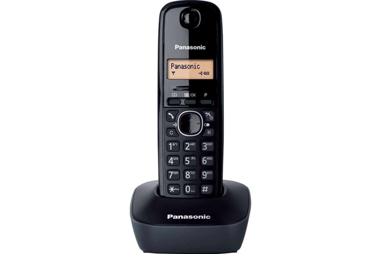 PANASONIC KX-TG1611 Kablosuz LCD Ekranlı Telefon Gri