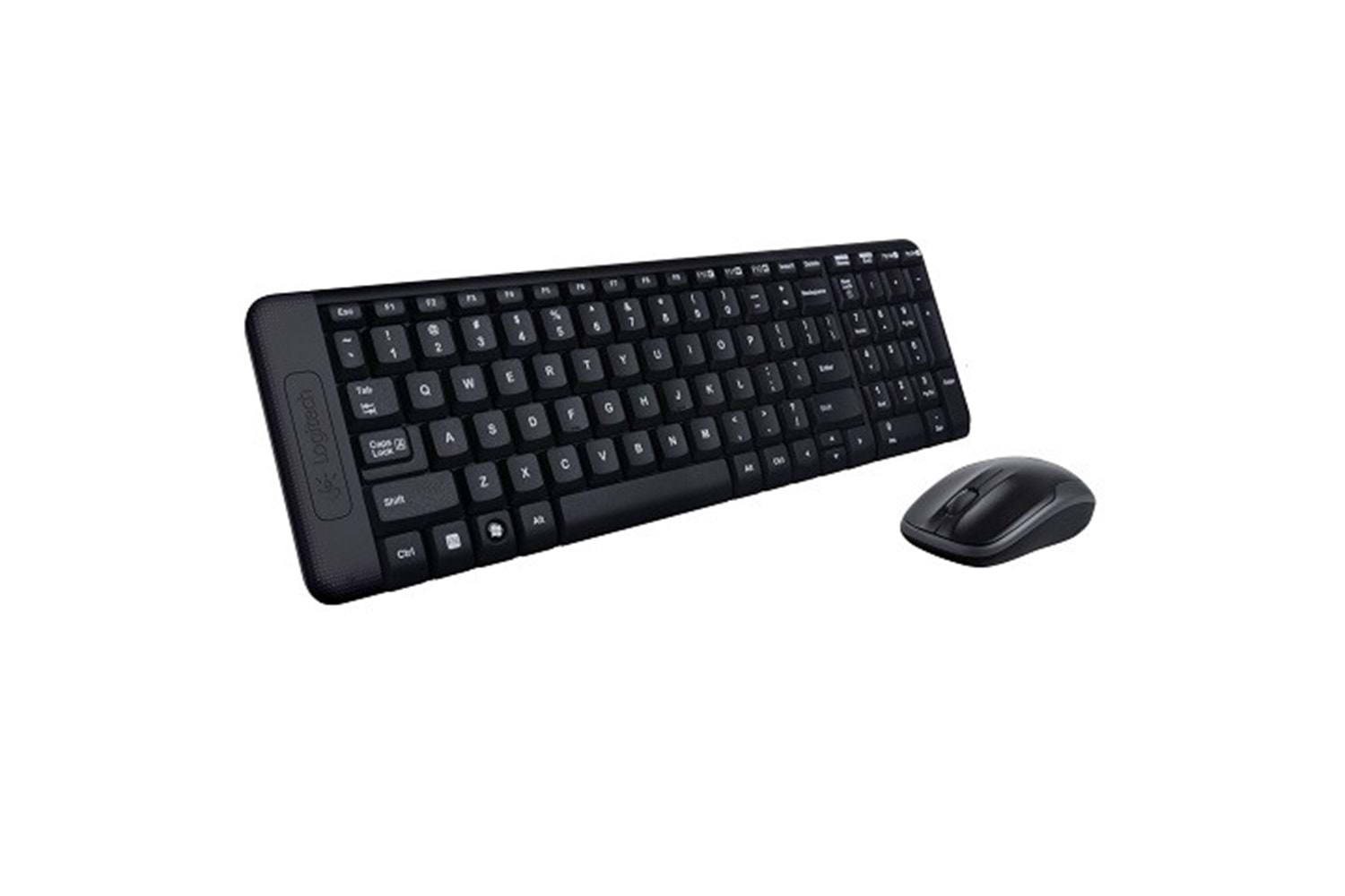 LOGITECH MK220 Kablosuz Q Trk Siyah Multimedya Klavye - Mouse Set 920-003163