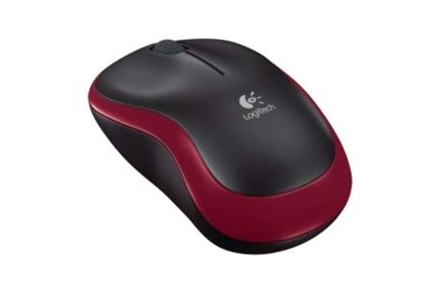 LOGITECH M185 Kablosuz Optic Siyah/Kırmızı Mouse 910-002237