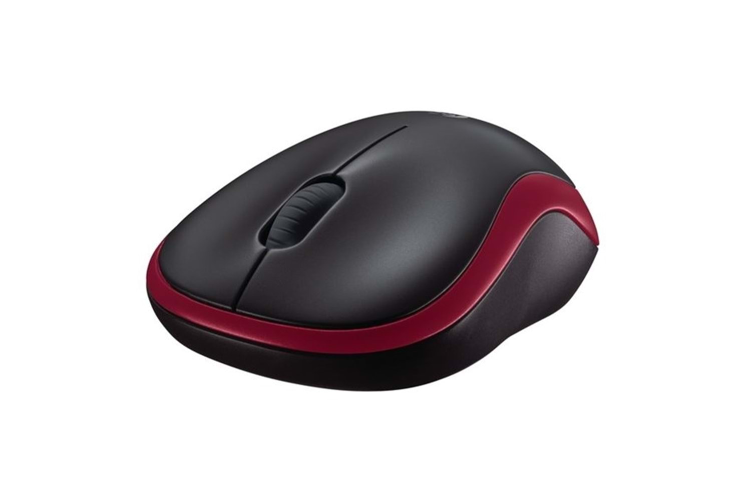 LOGITECH M185 Kablosuz Optic Siyah/Kırmızı Mouse 910-002237