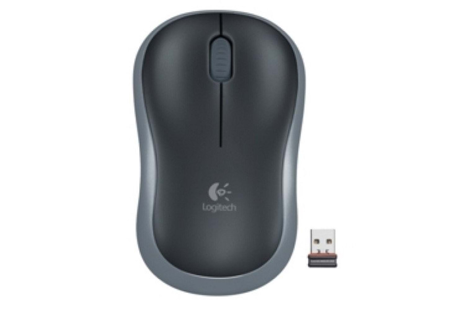 LOGITECH M185 Kablosuz Optic Siyah/Gri Mouse 910-002235