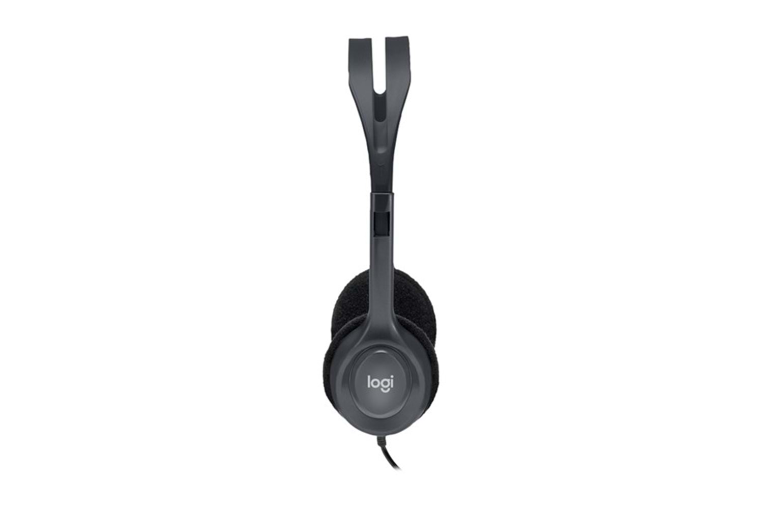 LOGITECH H110 Stereo 3.5mm Jack Gri Mikrofonlu Kulaklık 981-000271