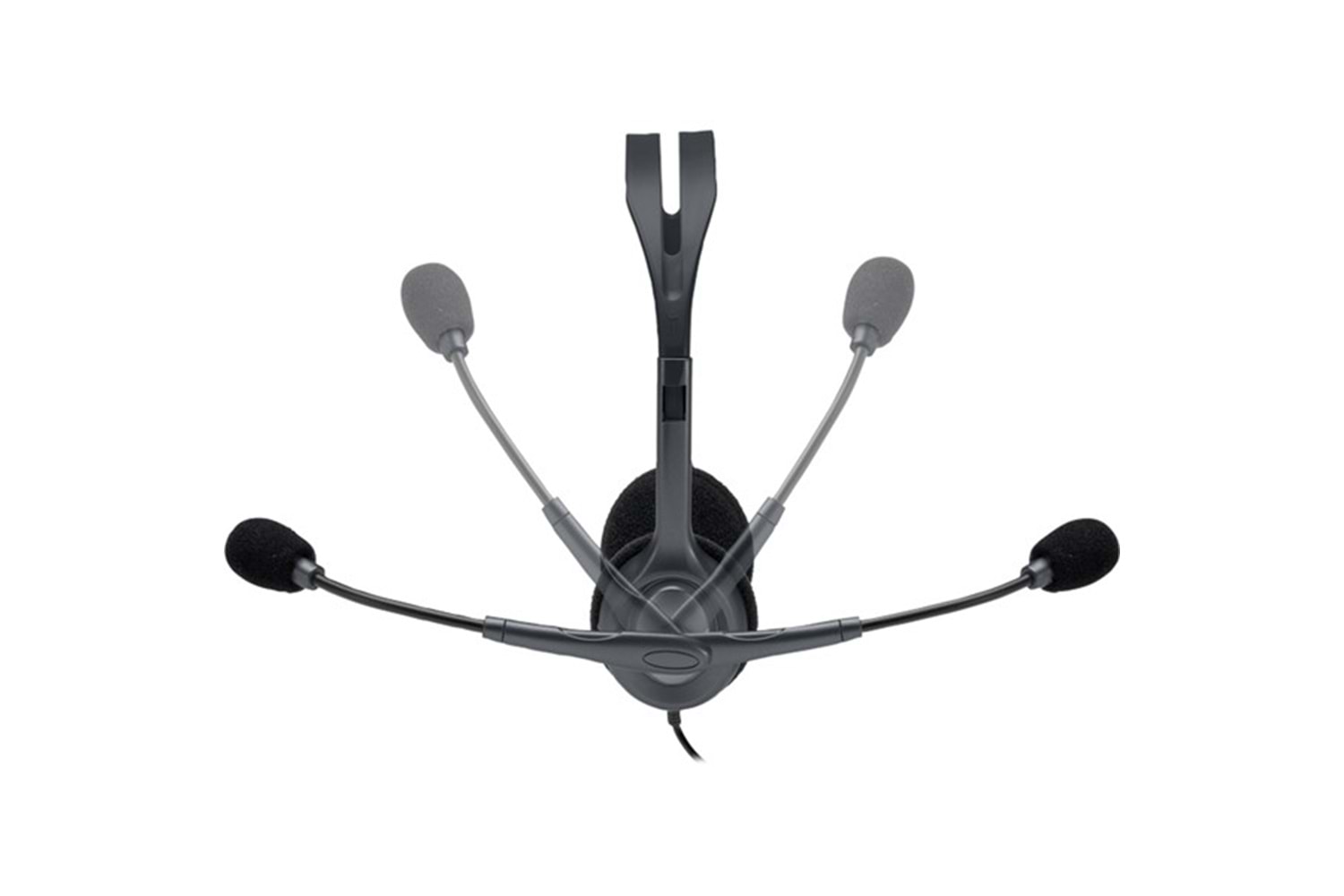 LOGITECH H110 Stereo 3.5mm Jack Gri Mikrofonlu Kulaklık 981-000271