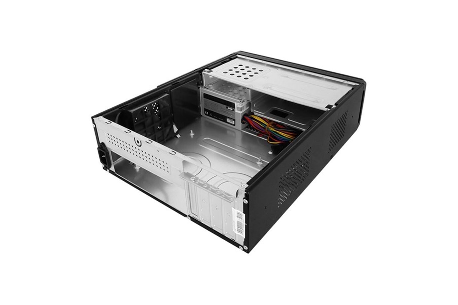 FRISBY 300W FC-S6040B Slim Atx Kasa Parlak Siyah