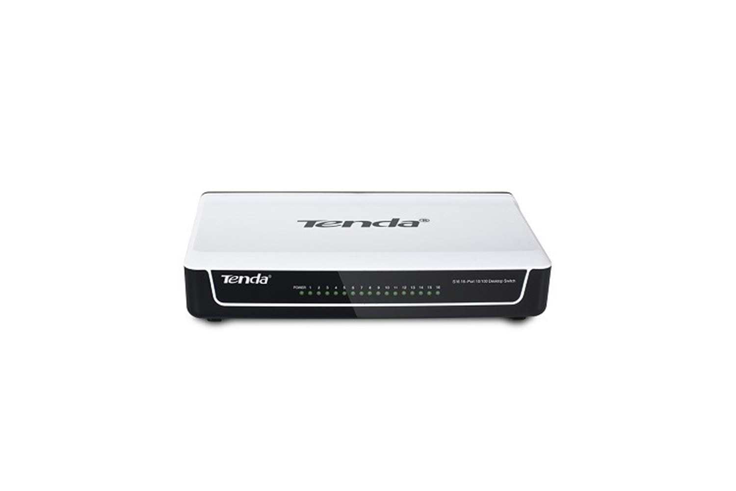 TENDA 16port S16 10/100 Yönetilemez Switch Masaüstü