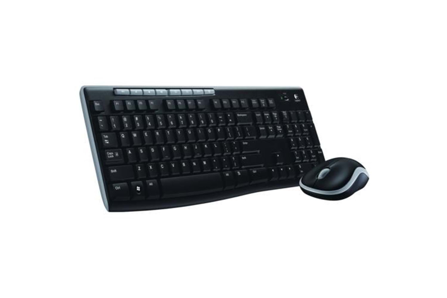 LOGITECH MK270 Kablosuz Q Trk Siyah Multimedya Klavye - Mouse Set 920-004525
