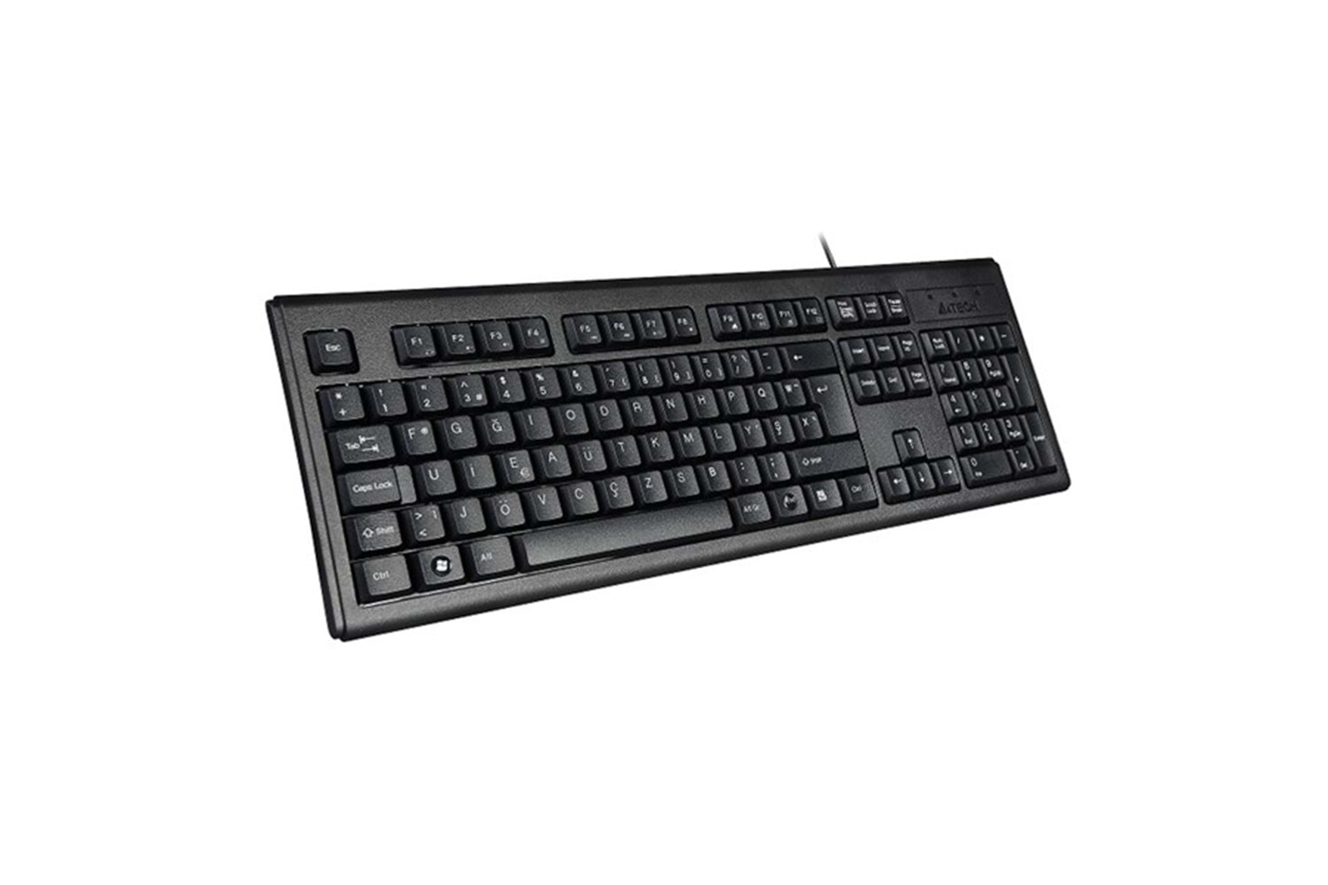A4 TECH KM-720 USB F Trk Siyah Multimedya Klavye
