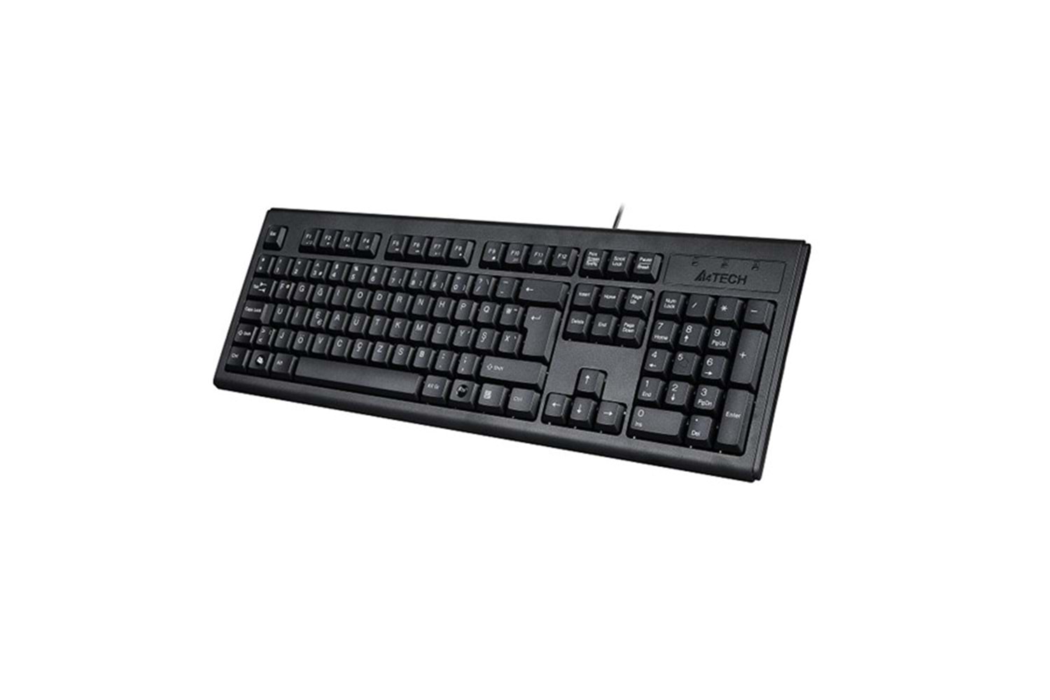 A4 TECH KM-720 USB F Trk Siyah Multimedya Klavye