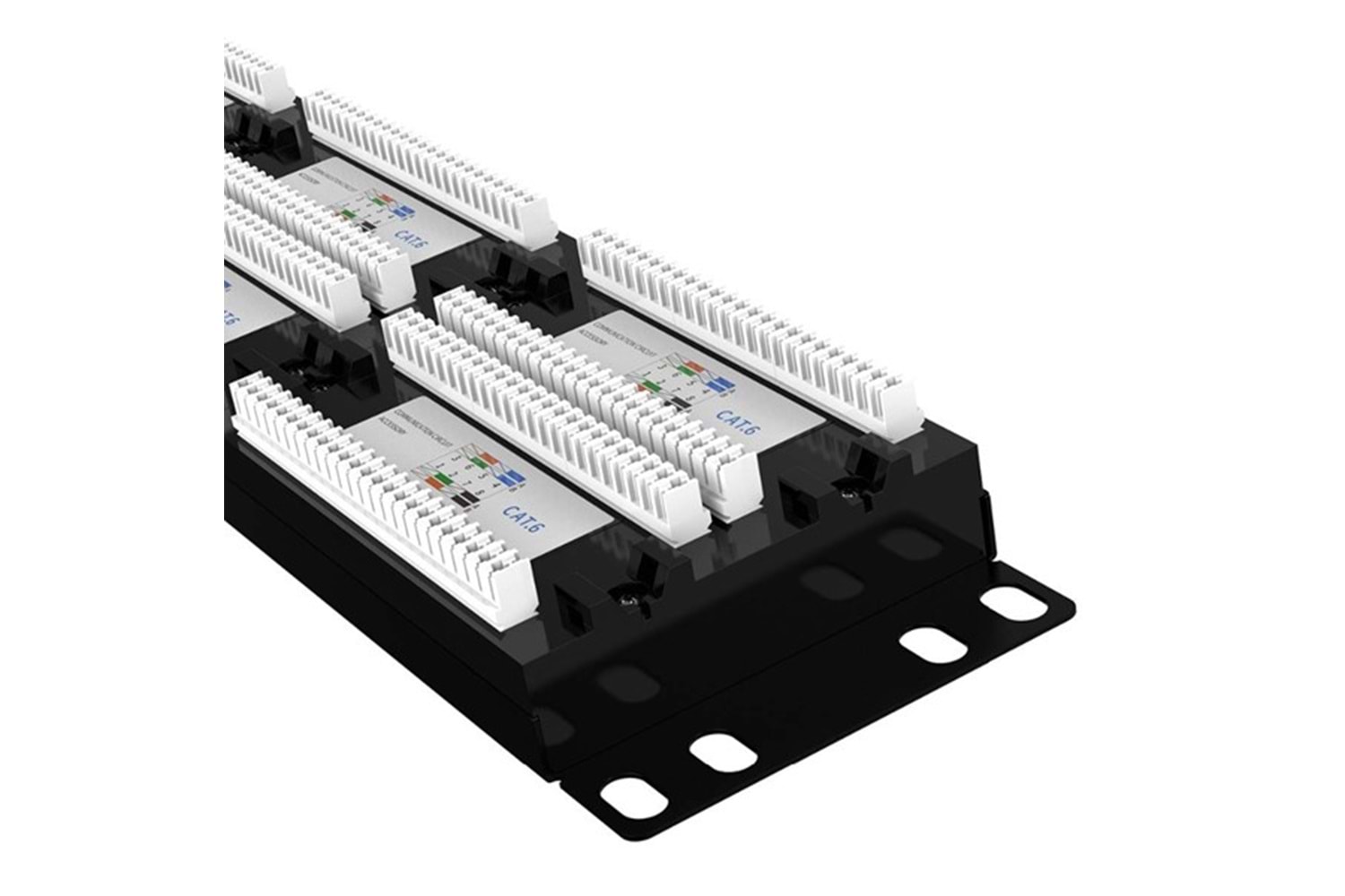 CODEGEN 2U 48port Cat6 Utp Patch Panel COD648
