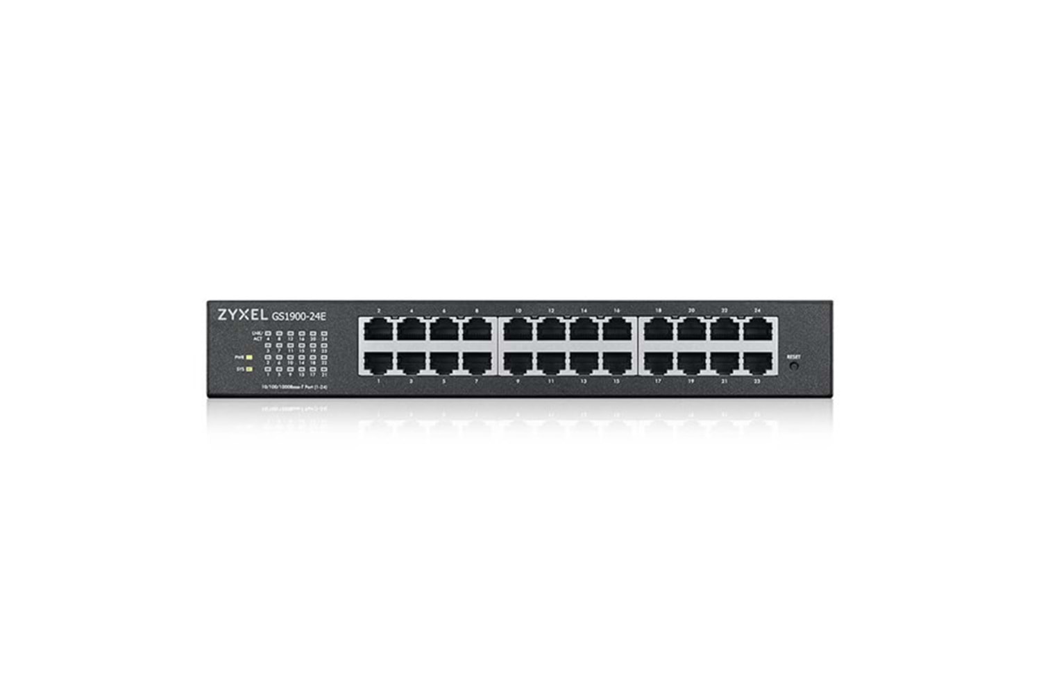 ZyXEL 24port GS1900-24E GIGABIT Yönetilebilir Switch RackMount
