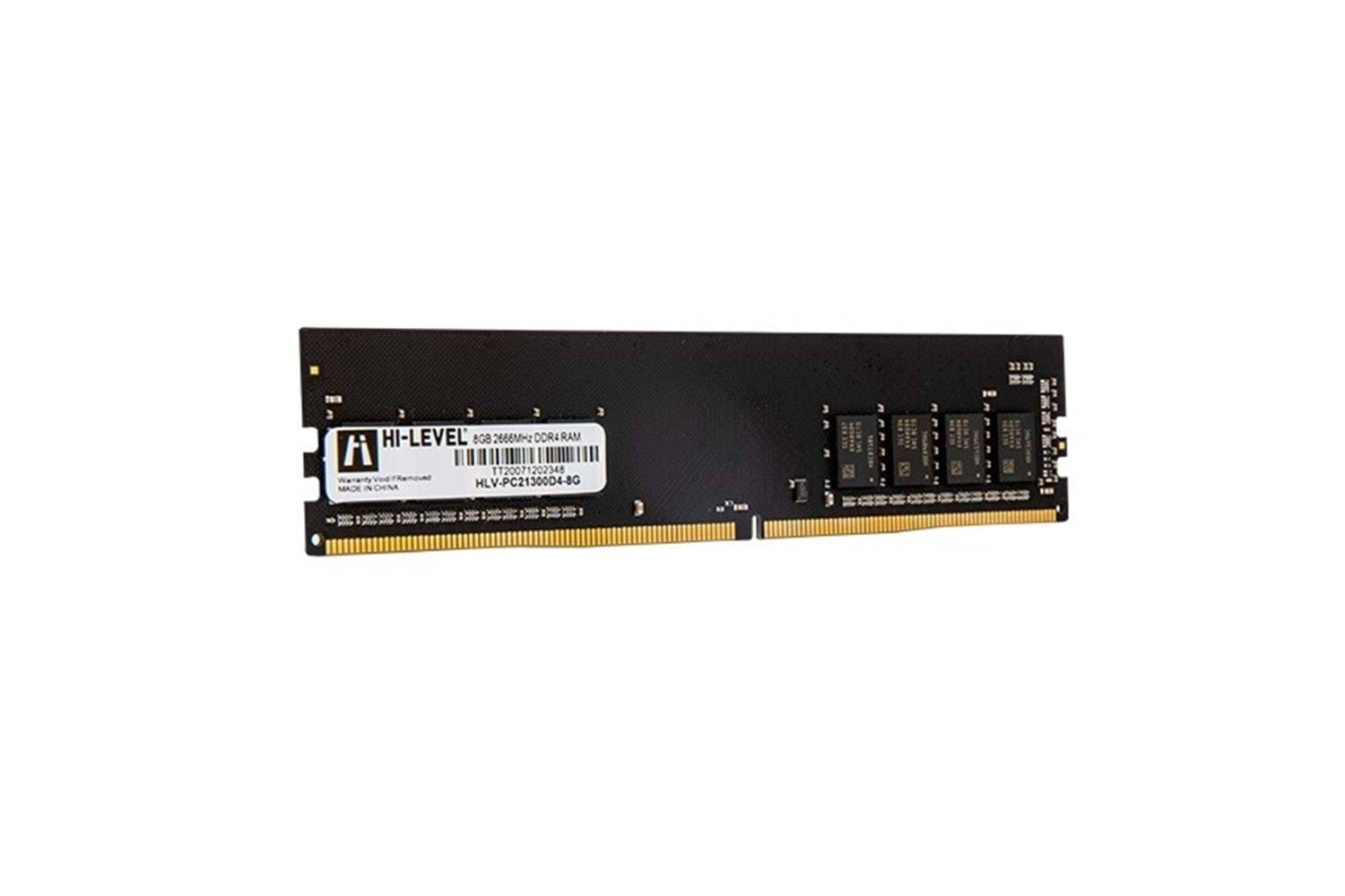 HI-LEVEL 8GB DDR4 2666MHZ PC RAM VALUE HLV-PC21300D4/8G