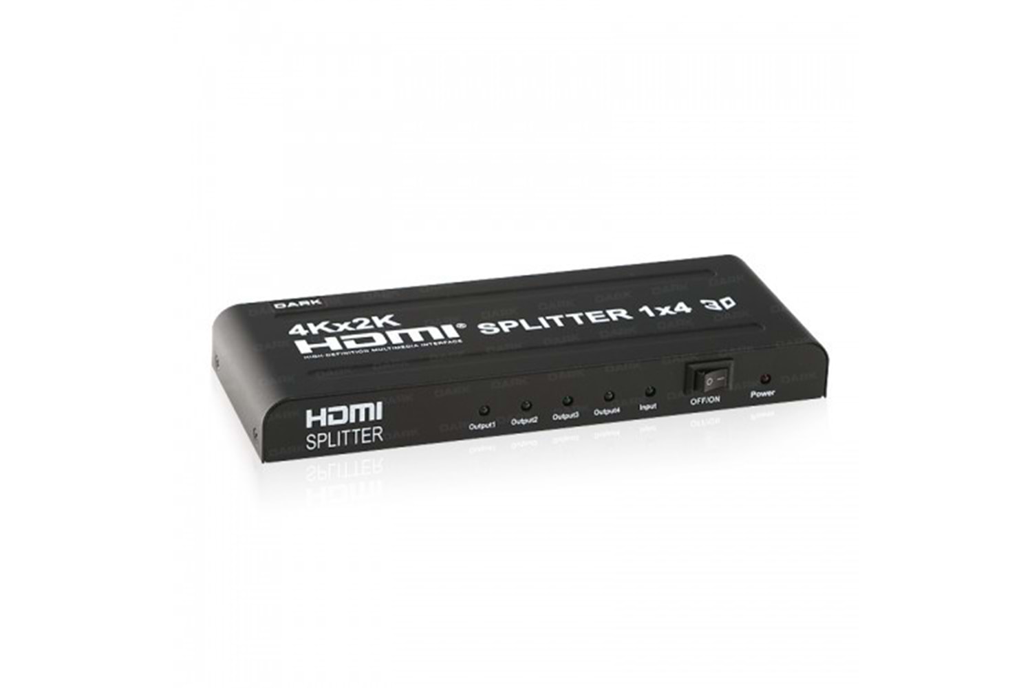 DARK 4port DK-HD-SP4X1 1port HDMI (giriş) 4port HDMI (çıkış) HDMI Switch