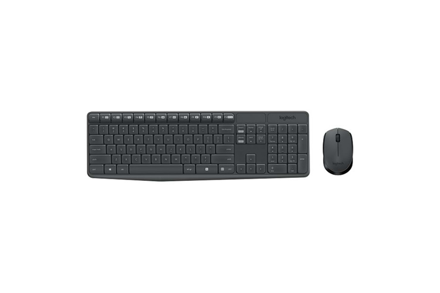 LOGITECH MK235 Kablosuz Q Trk Siyah Multimedya Klavye - Mouse Set 920-007925