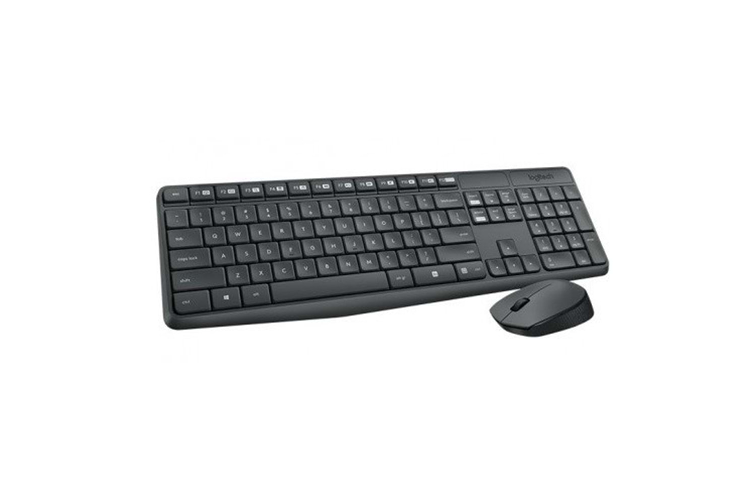 LOGITECH MK235 Kablosuz Q Trk Siyah Multimedya Klavye - Mouse Set 920-007925