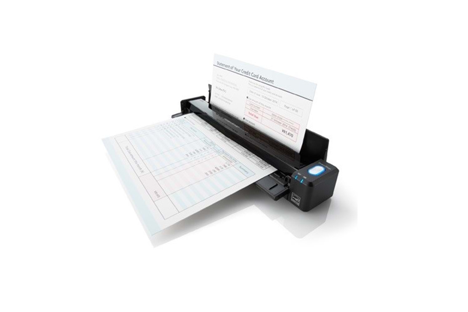 FUJITSU A4 ScanSnap iX100 12ppm 24bit 600dpi Taşınabilir Döküman Tarayıcı USB 2.0,Kablosuz (Wlan) Bataryalı