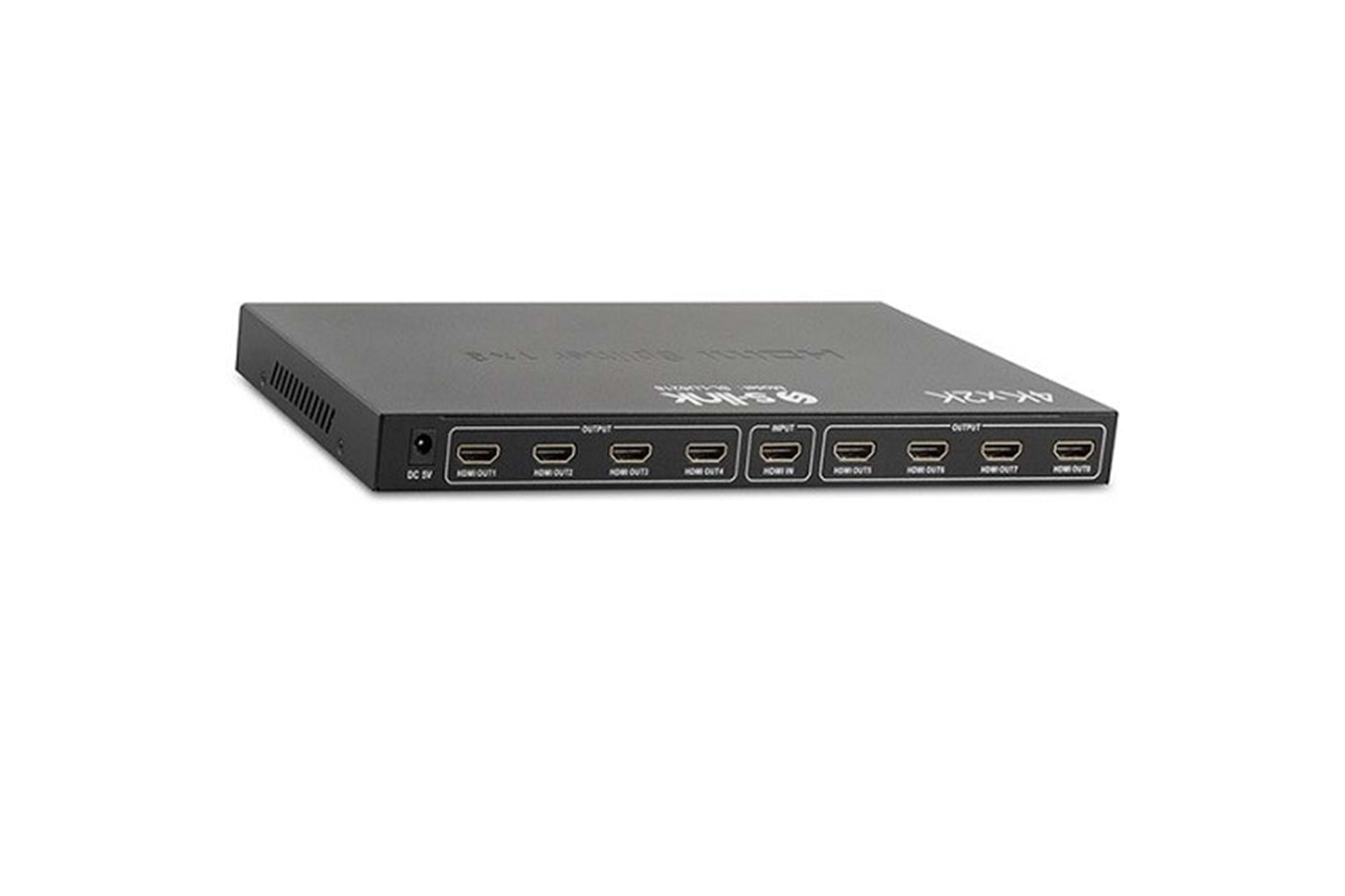 S-LINK 8port SL-LU6218 1port HDMI (giriş) 8port HDMI (çıkış) 4K HDMI Splitter