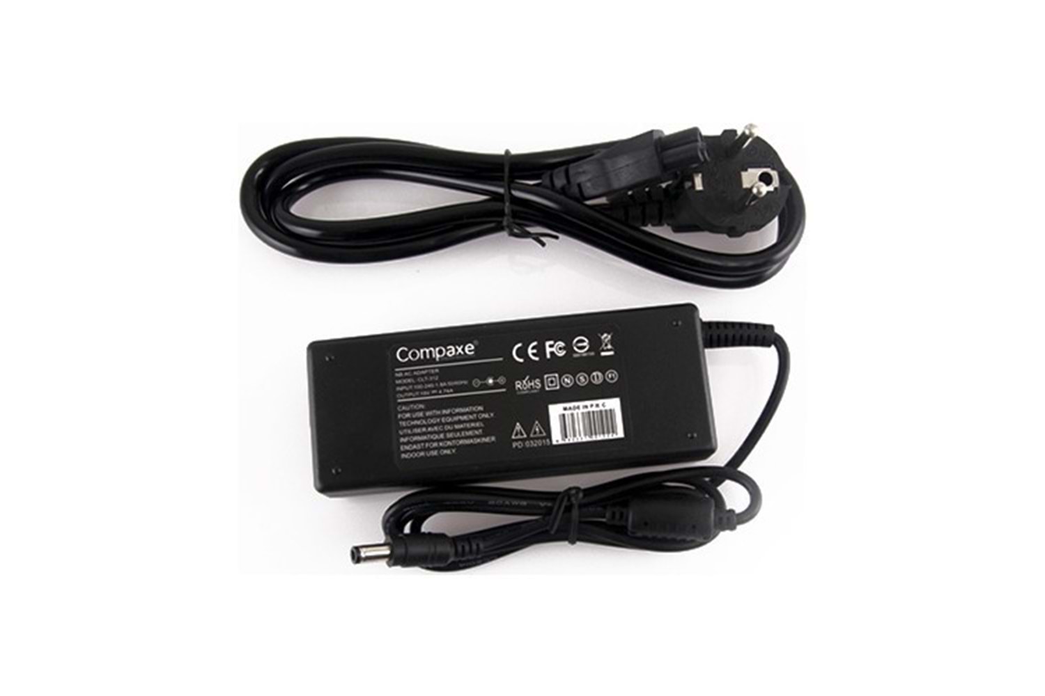 COMPAXE 90w CLT-312 19v 4.74amper 2.5/5.5mm Muadil Notebook Adaptörü (Asus,Toshiba Uyumlu)