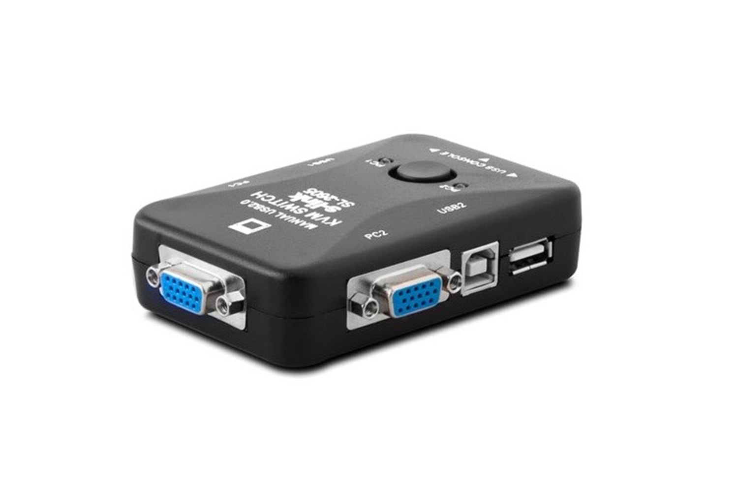 S-LINK 2port USB SL-2605 4x 15pin DSub KVM Switch