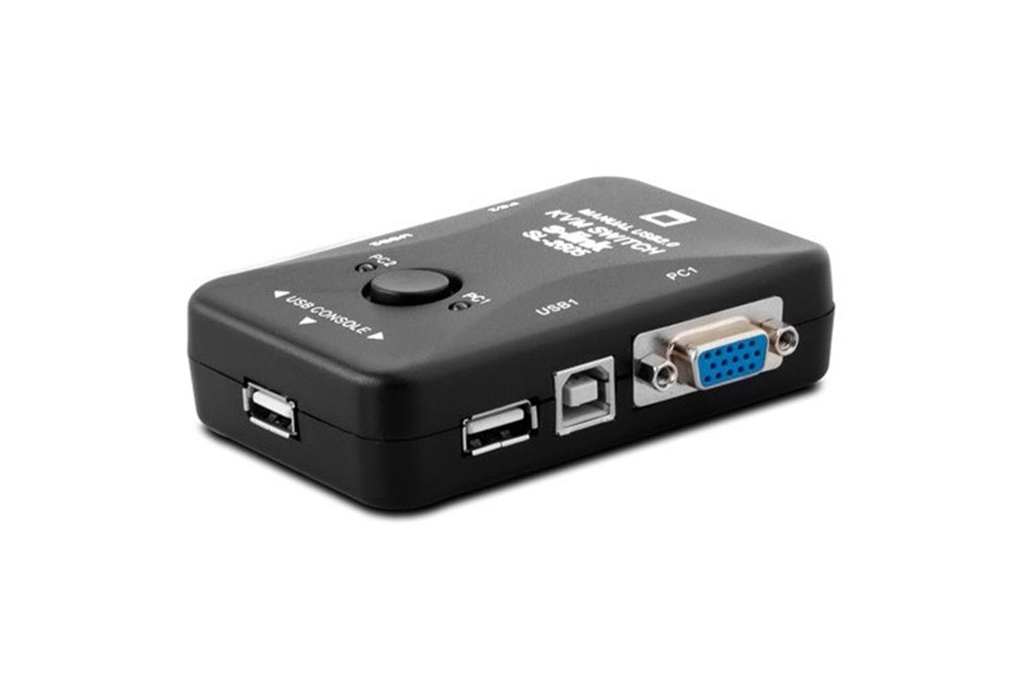 S-LINK 2port USB SL-2605 4x 15pin DSub KVM Switch