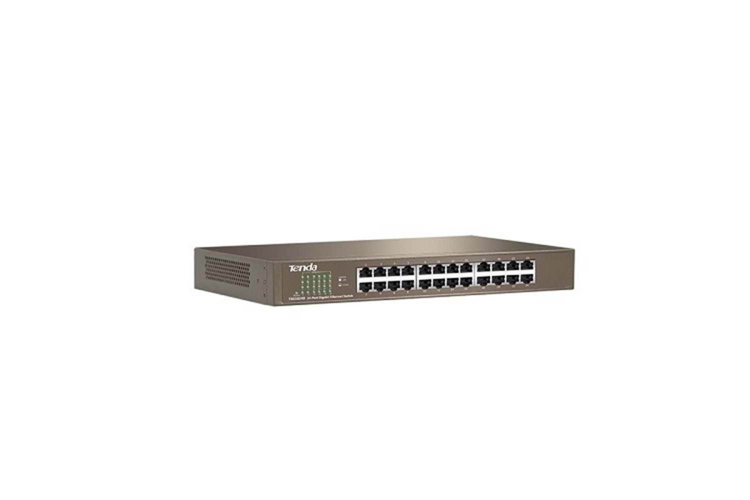 TENDA 24port TEG1024D GIGABIT Yönetilemez Switch RackMount