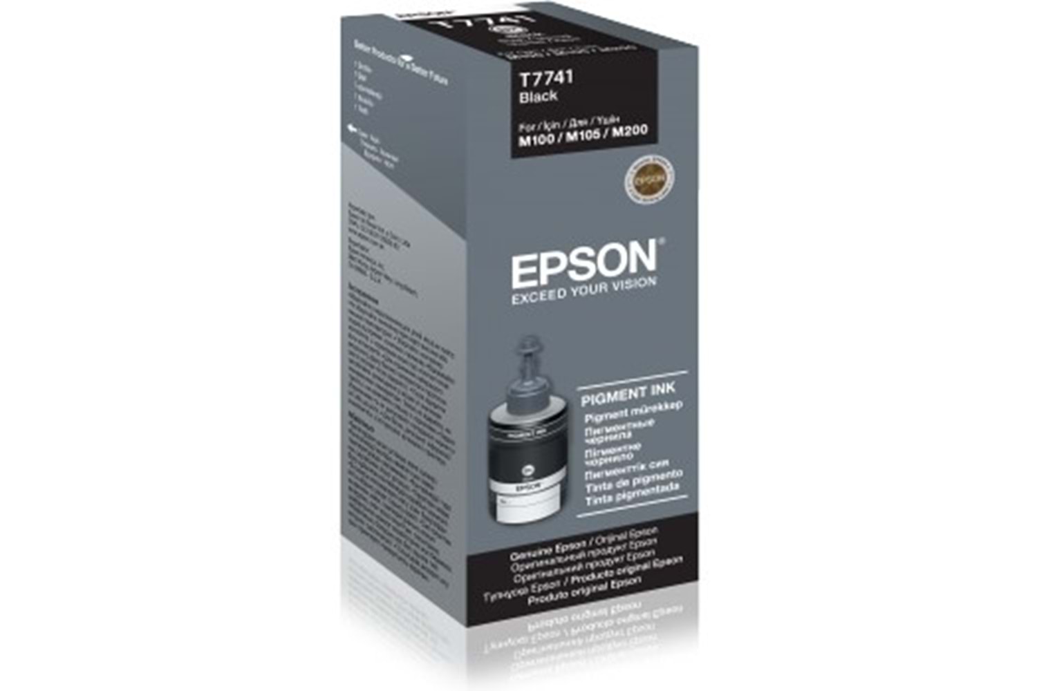 EPSON C13T77414A T774 Siyah Tanklı Sistem Mürekkebi