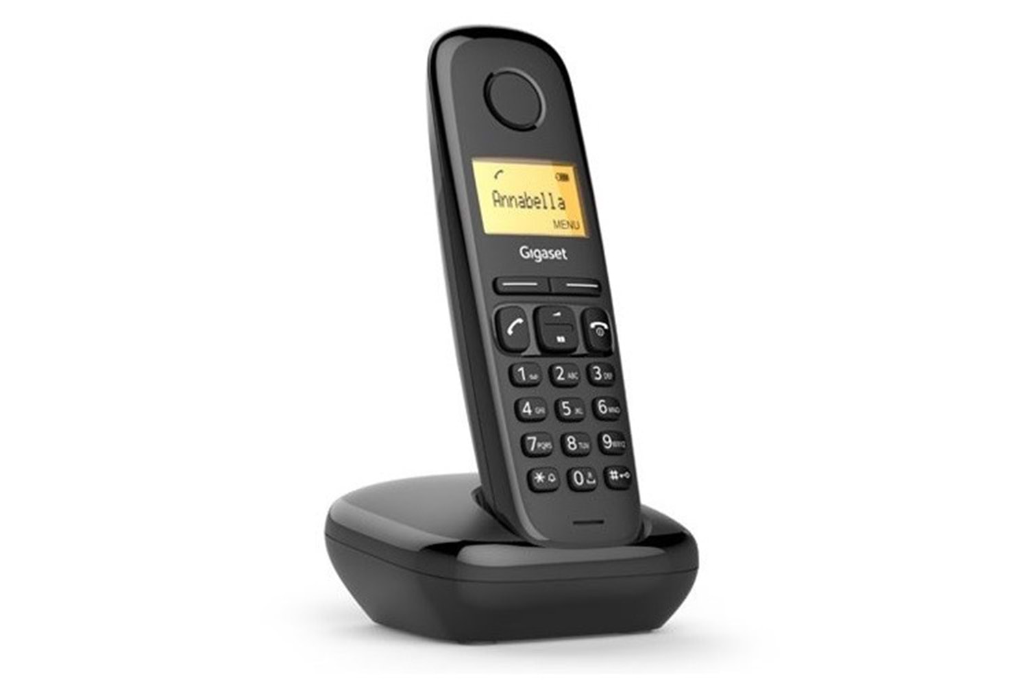 GIGASET A170 Kablosuz LCD Ekranlı Telefon Siyah
