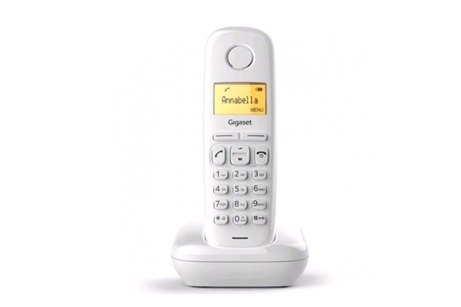 GIGASET A170 Kablosuz LCD Ekranlı Telefon Beyaz