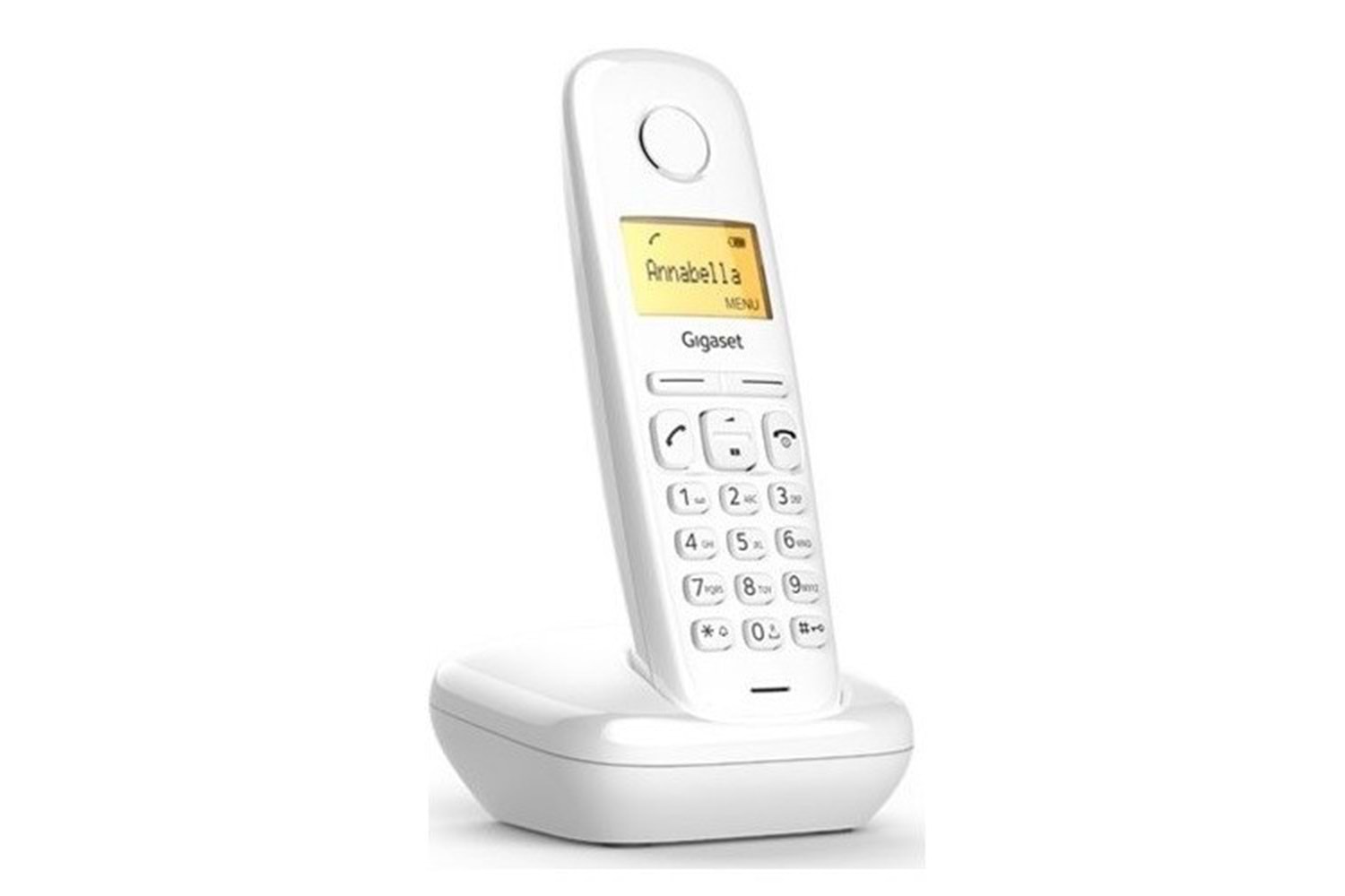 GIGASET A170 Kablosuz LCD Ekranlı Telefon Beyaz