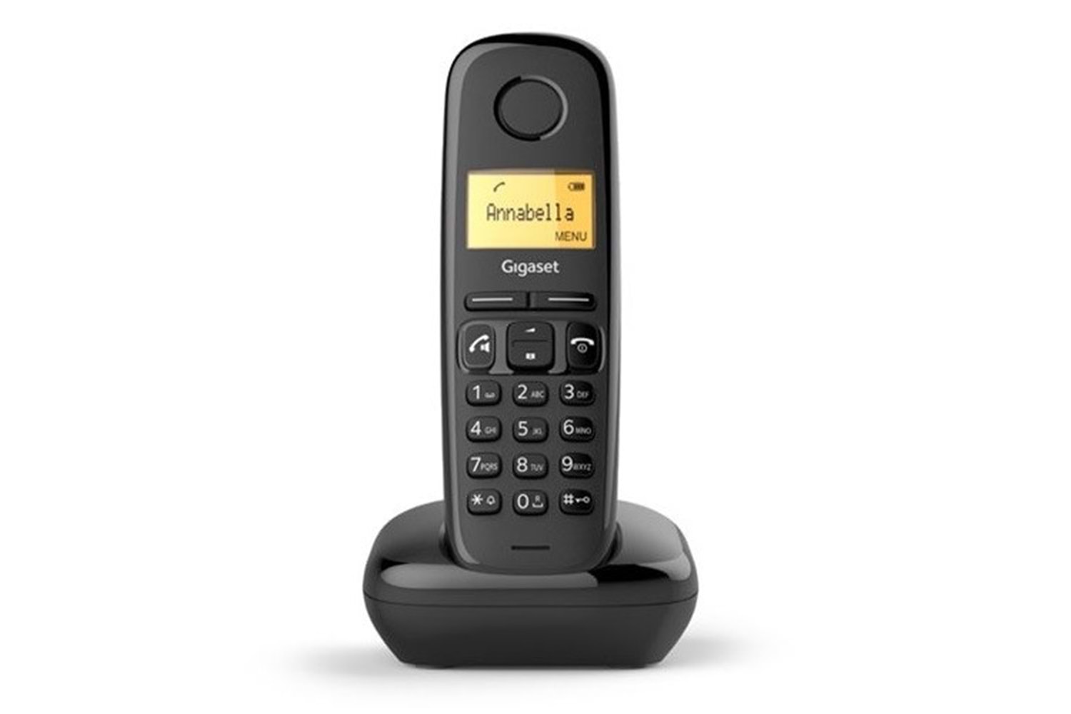GIGASET A270 Kablosuz LCD Ekranlı Telefon Siyah