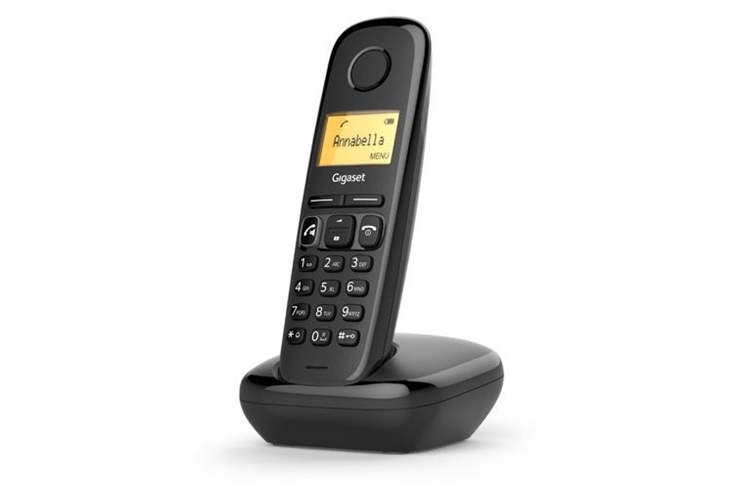 GIGASET A270 Kablosuz LCD Ekranlı Telefon Siyah