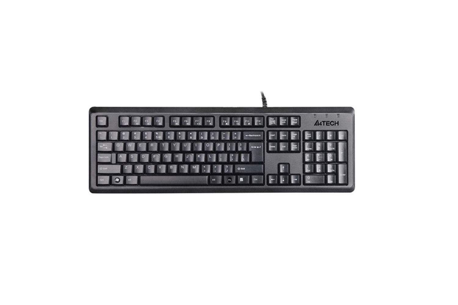 A4 TECH KR-92 USB Q Trk Siyah Multimedya Klavye Suya Dayanıklı