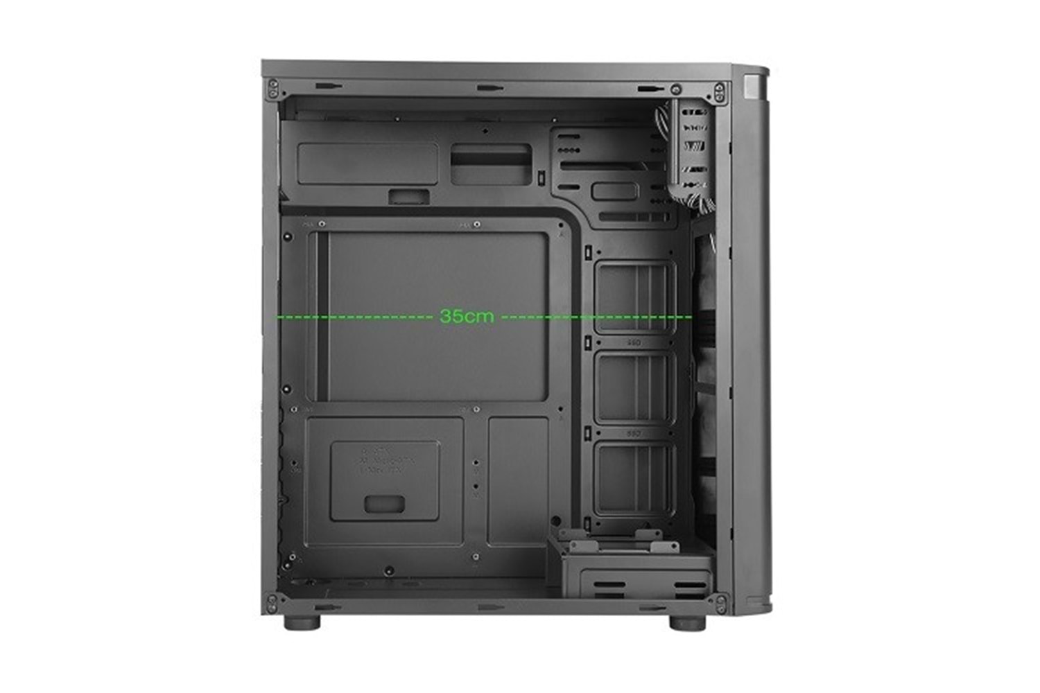 FRISBY FC-2905B 400W Standart Mid-Tower PC Kasası