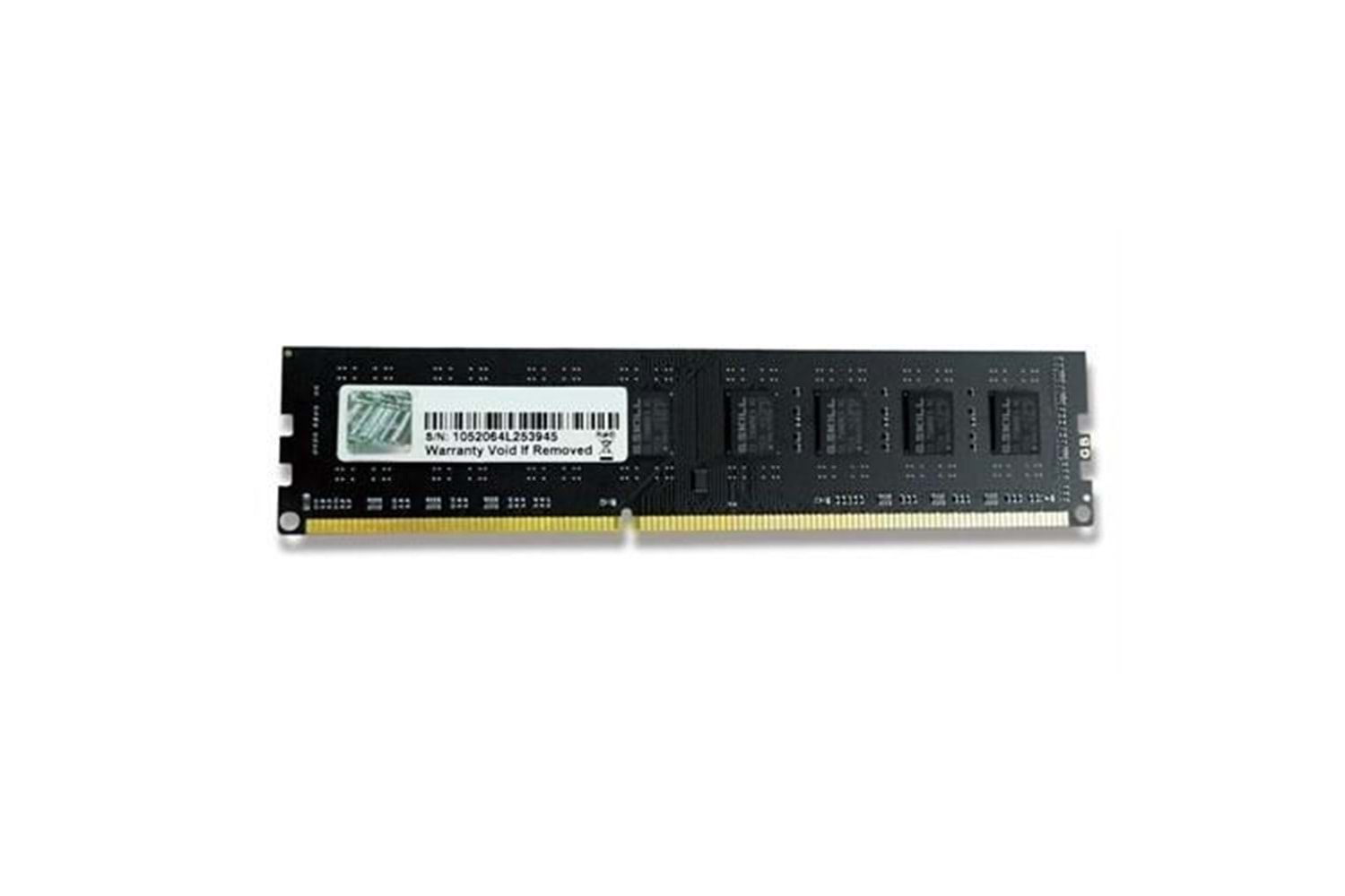 GSKILL 4GB DDR3 1600MHZ PC RAM VALUE F3-1600C11S-4GNS 1.5V