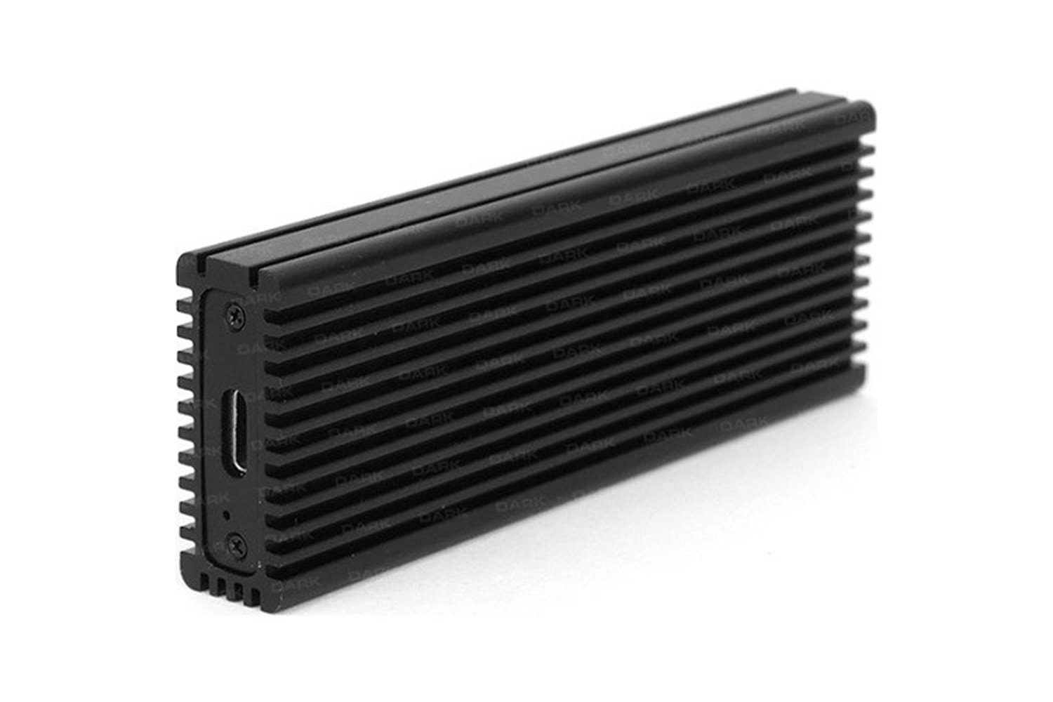 DARK Type-C DK-AC-DSEM4 NVMe M2 Alüminyum Harddisk Kutusu Siyah