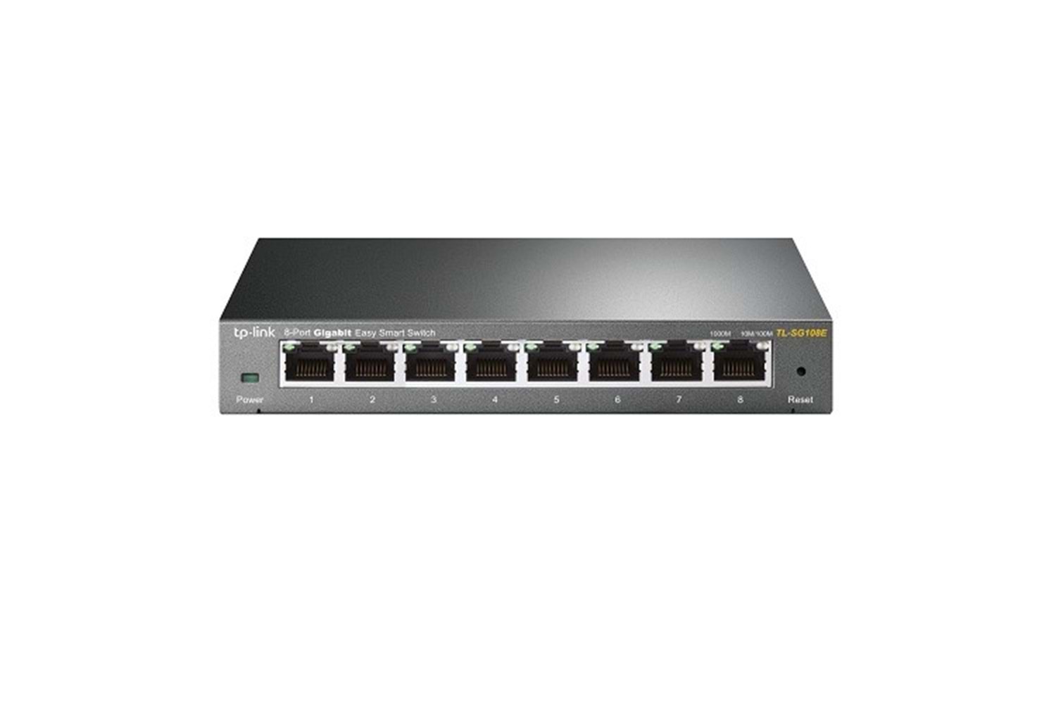 TP-LINK 8port TL-SG108E GIGABIT Yönetilebilir Switch Masaüstü