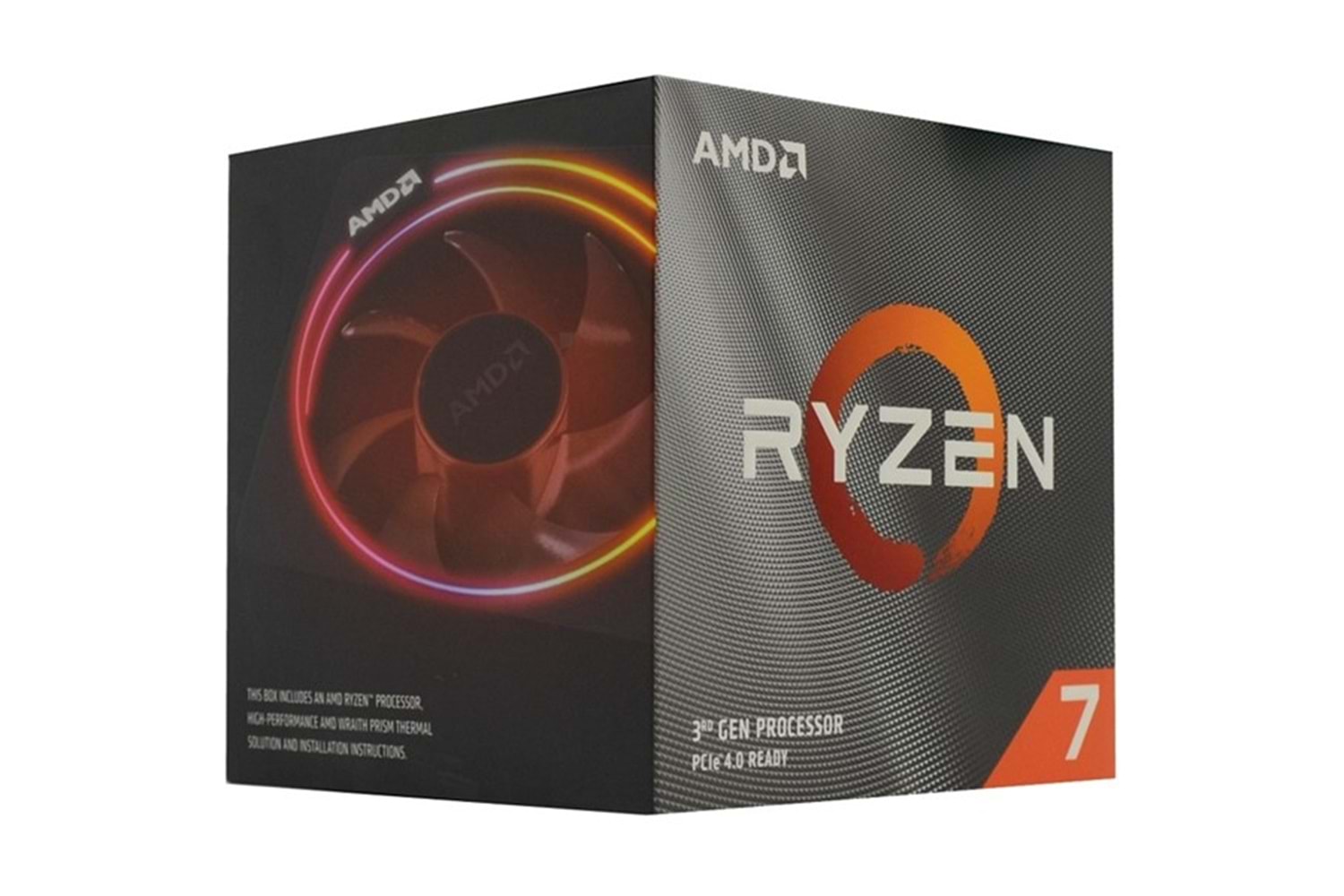 AMD RYZEN 7 3700X 36MB 8çekirdekli VGA YOK AM4 65w Kutulu+Fanlı