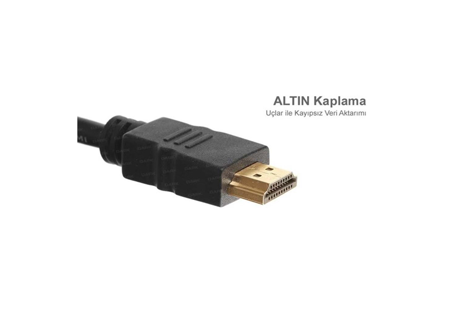 DARK DK-HD-CV14L500 5metre HDMI & HDMI Görüntü Kablosu 3D Gold 1.4v