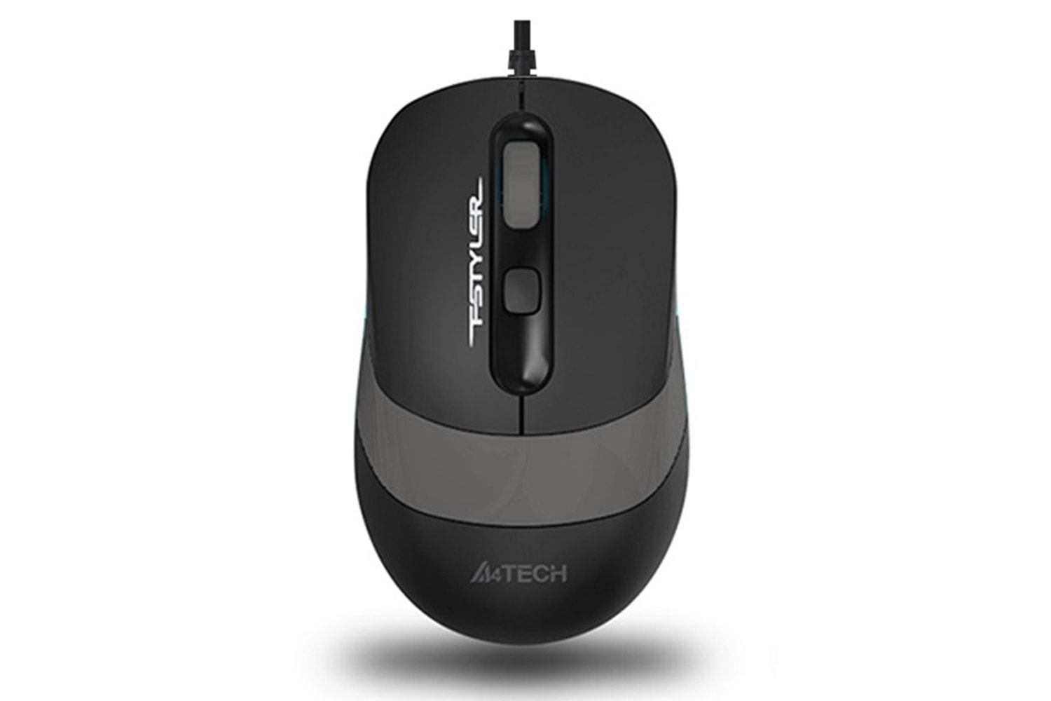 A4 TECH FM10 USB 1600dpi Optic Siyah/Gri Mouse