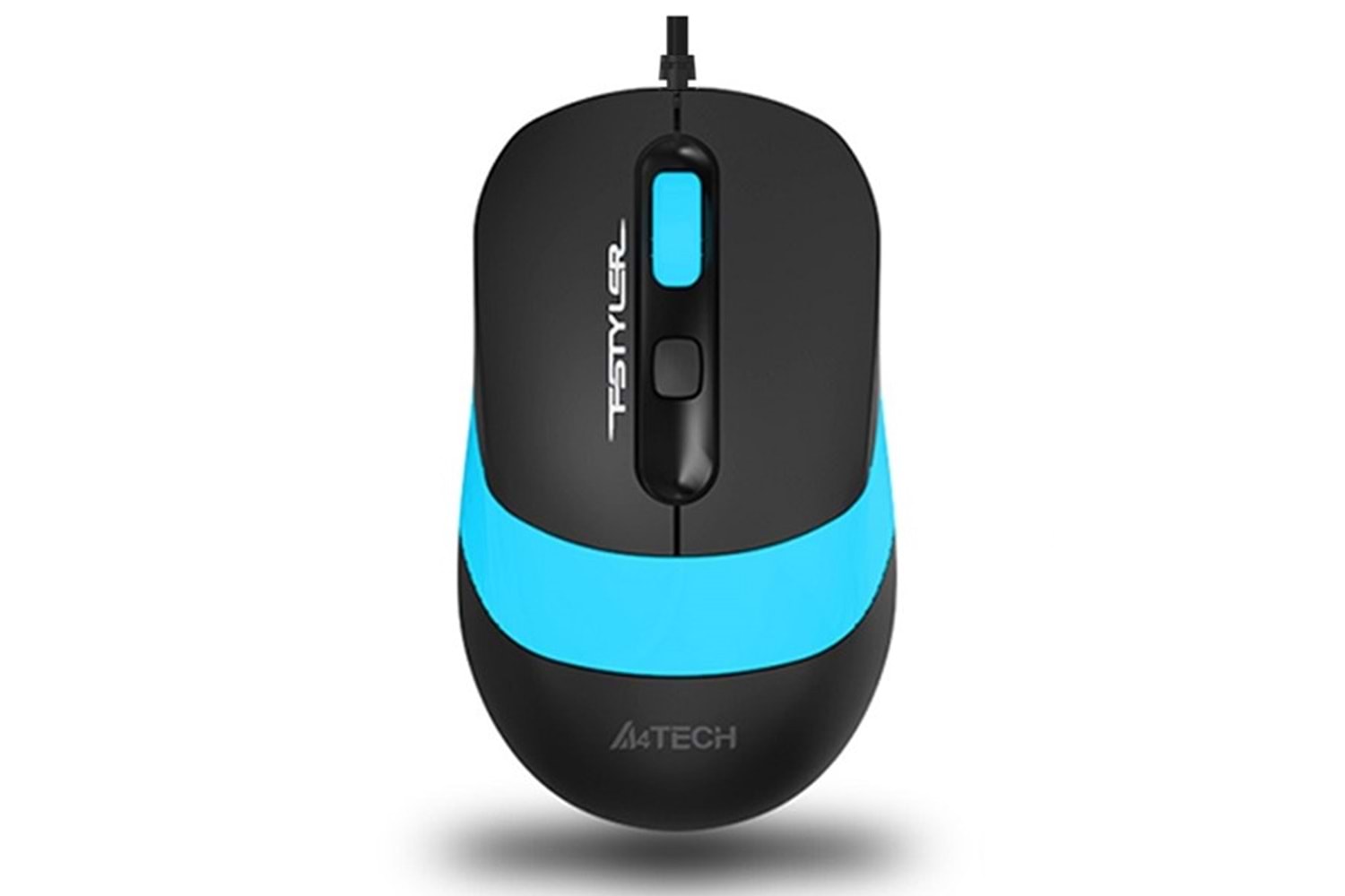 A4 TECH FM10 USB 1600dpi Optic Siyah/Mavi Mouse
