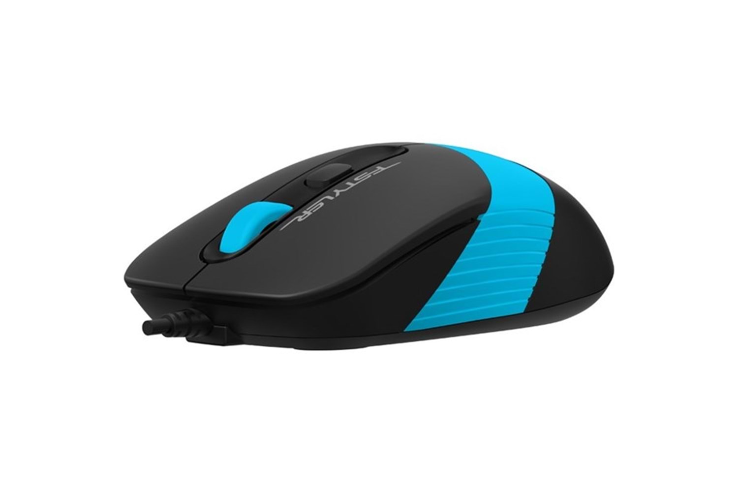 A4 TECH FM10 USB 1600dpi Optic Siyah/Mavi Mouse
