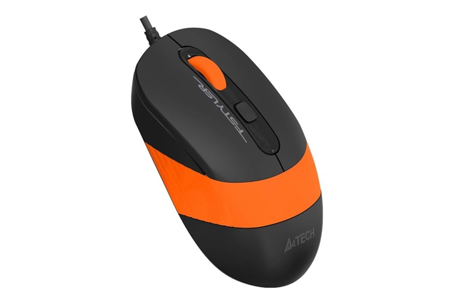 A4 TECH FM10 USB 1600dpi Optic Siyah/Turuncu Mouse