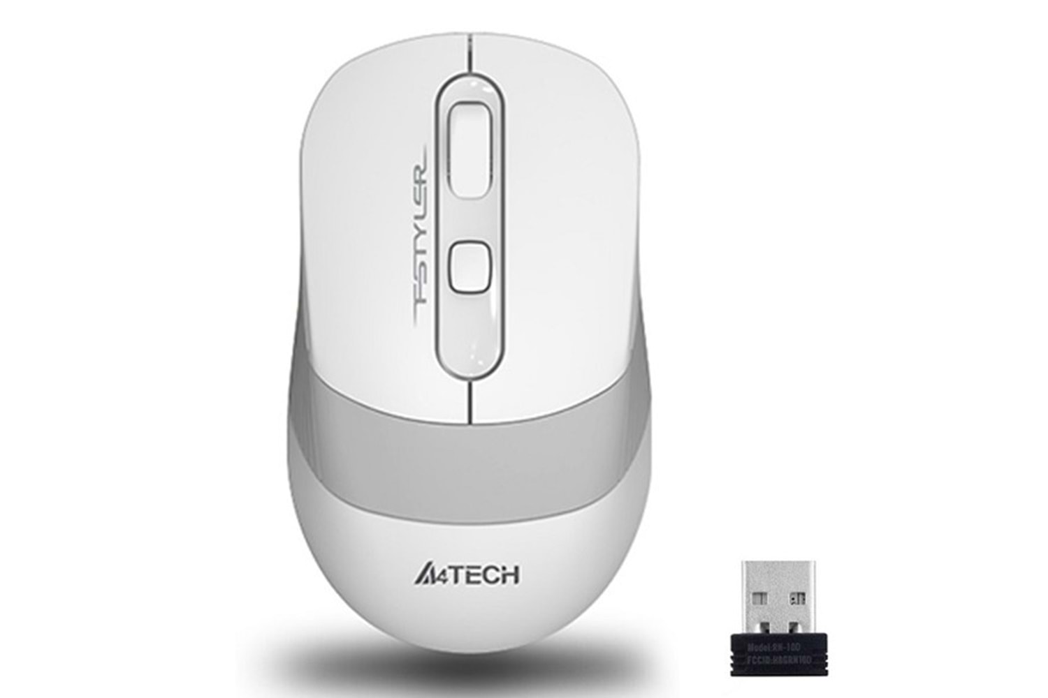 A4 TECH FG10 Kablosuz 2000dpi Optic Beyaz Mouse