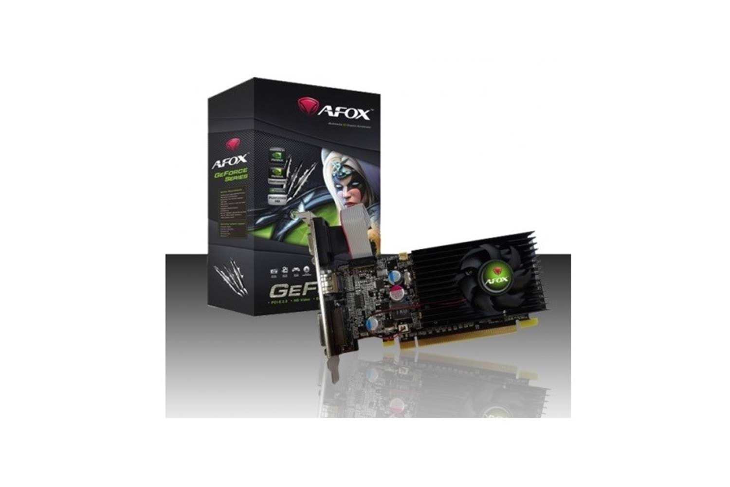 AFOX GT220 1GB AF220-1024D3L2 DDR3 128bit HDMI DVI PCIe 16X v2.0