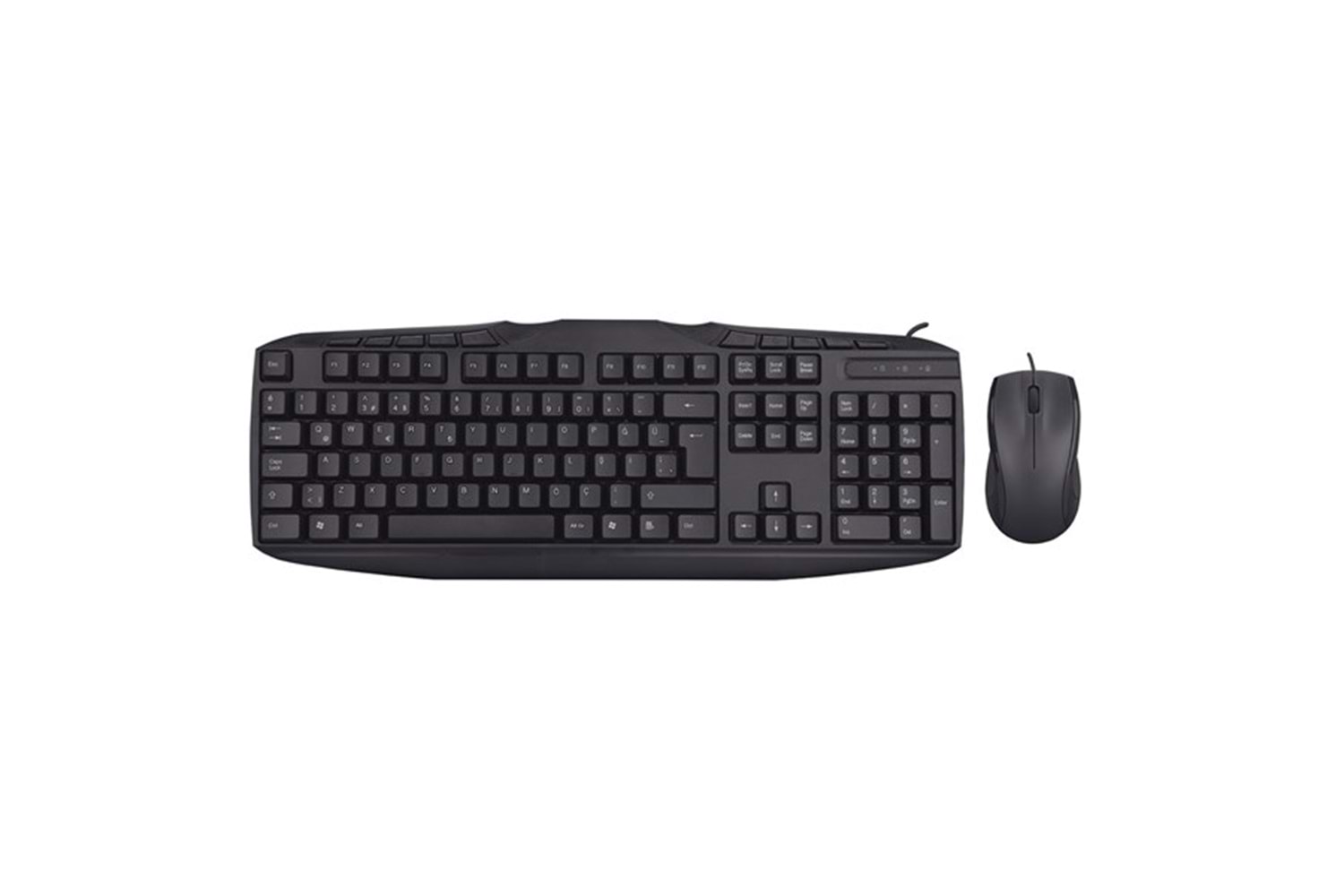 EVEREST UN-796 USB Q Trk Siyah Multimedya Klavye & Mouse Set