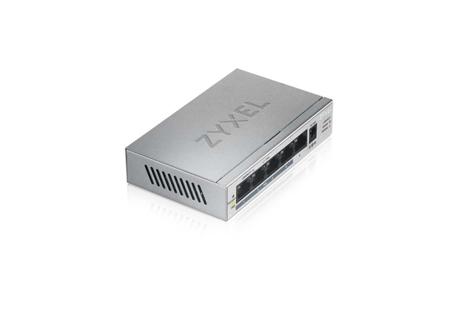 ZyXEL 5port 60w 4port PoE GS-1005HP GIGABIT Yönetilemez Switch Desktop