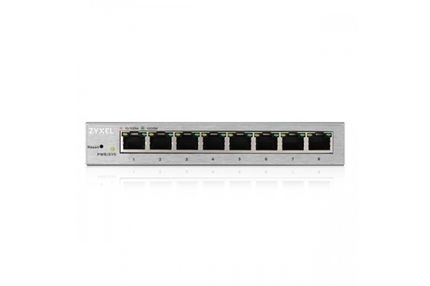 ZyXEL 8port GS1200-8 GIGABIT Yönetilebilir Switch Masaüstü