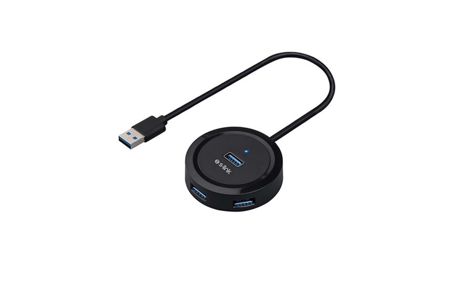S-LINK Swapp SW-U300 4port USB 3.0 Siyah USB Çoklayıcı Hub