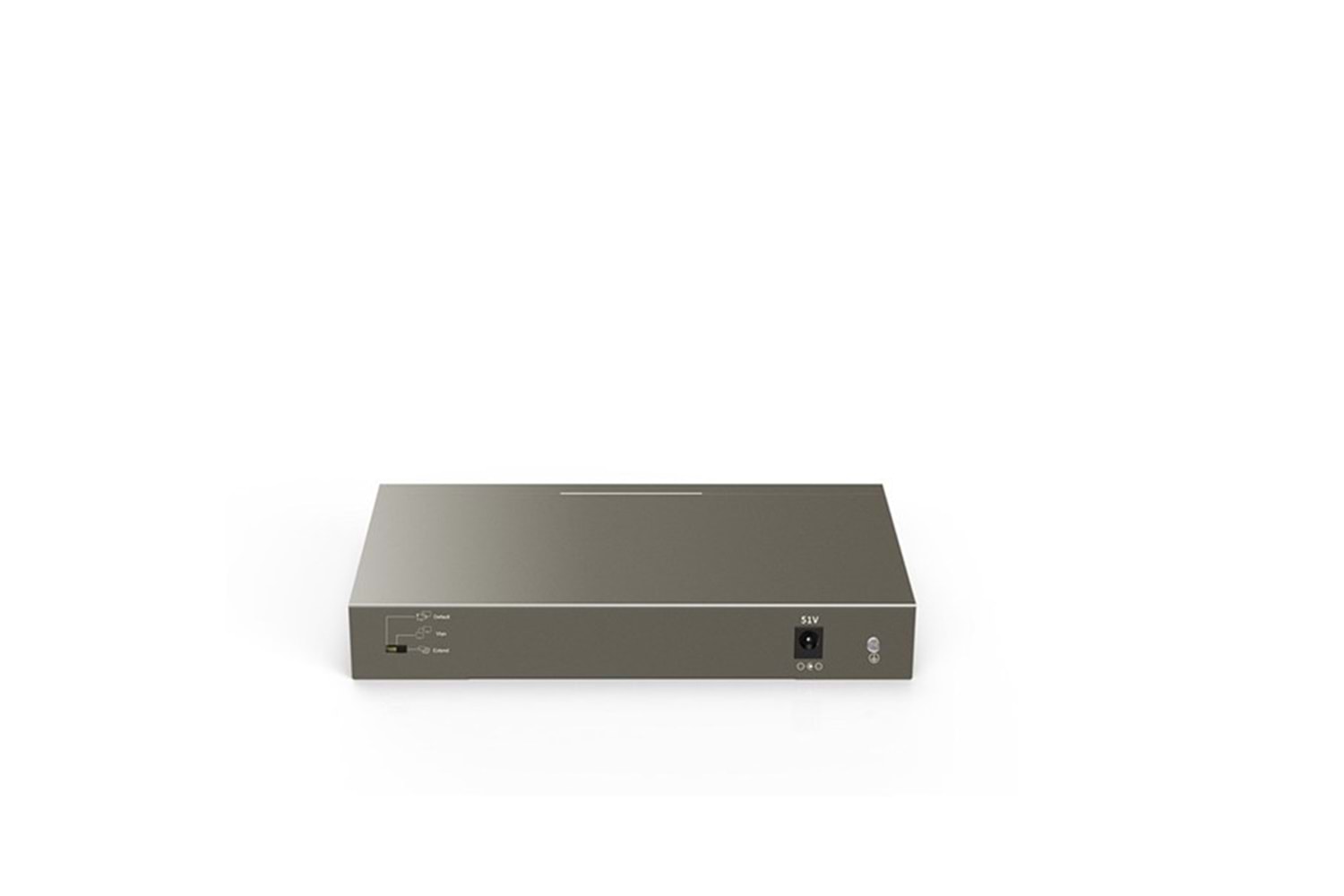 TENDA 10port 102w FULL PoE TEF1110P-8-102W 10/100/ 2x1000 Yönetilemez Switch Masaüstü