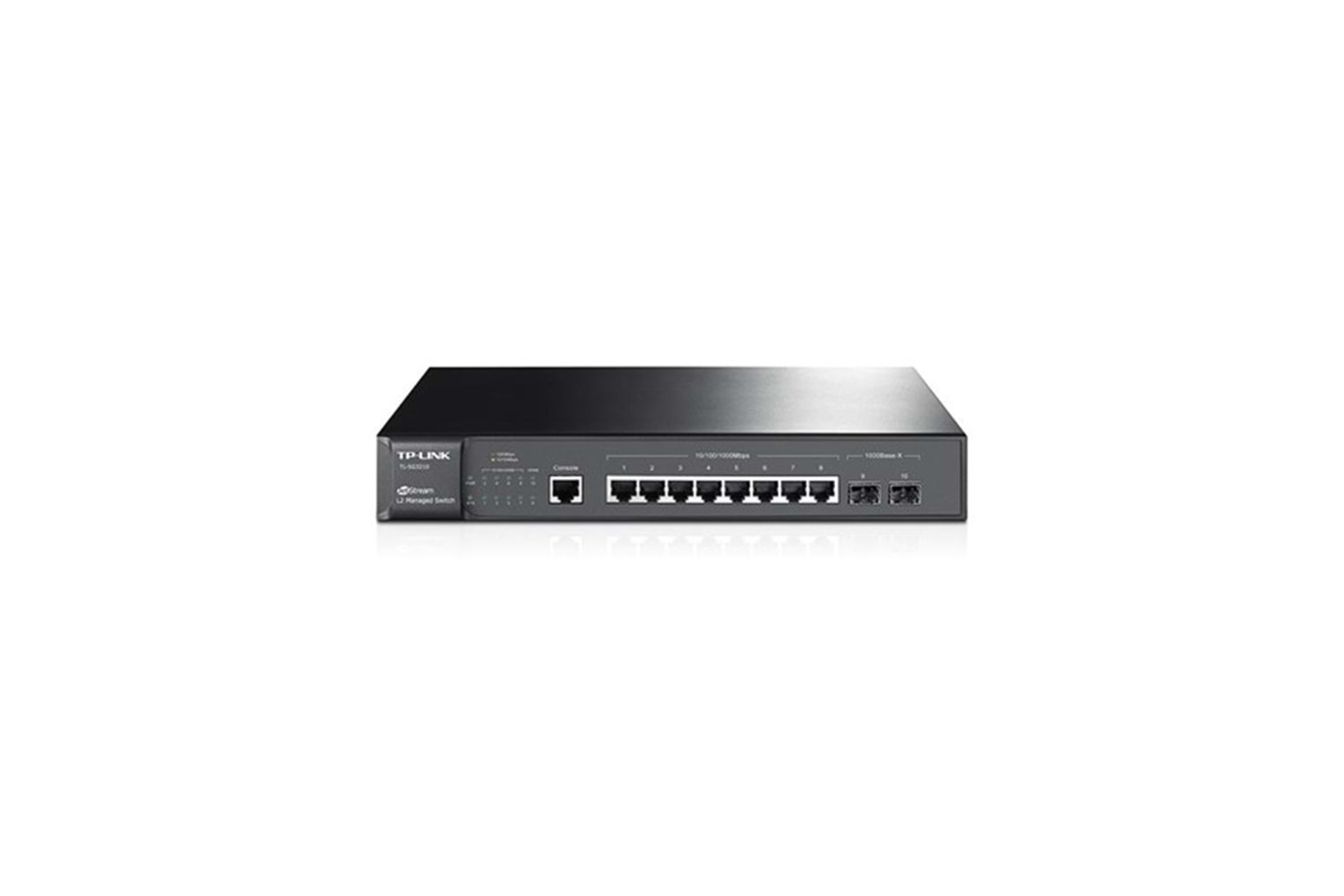 TP-LINK 8port TL-SG3210 GIGABIT 2X SFP Yönetilebilir Switch Masaüstü