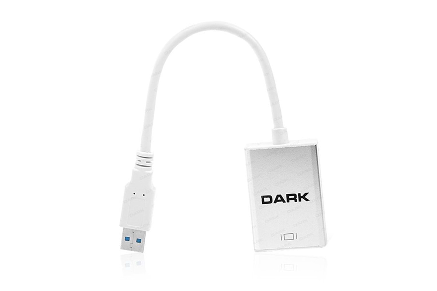 DARK UGA33 DK-AC-UGA33 0.15metre USB-HDMI Çevirici Adaptör Gümüş